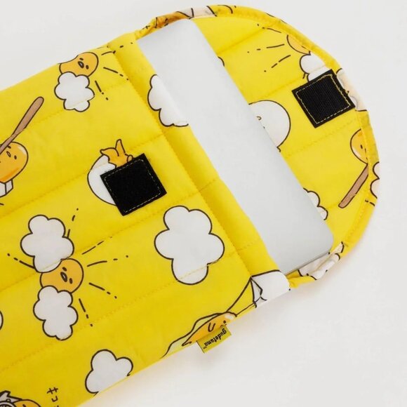 NWT Baggu Puffy Laptop Sleeve 13"/14" - Gudetama - Picture 3 of 4
